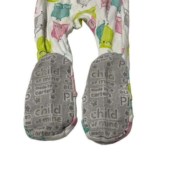 Child of Mine made by Carter’s Toddler Girl Footie PJs Size 18 Months - Picture 5 of 7